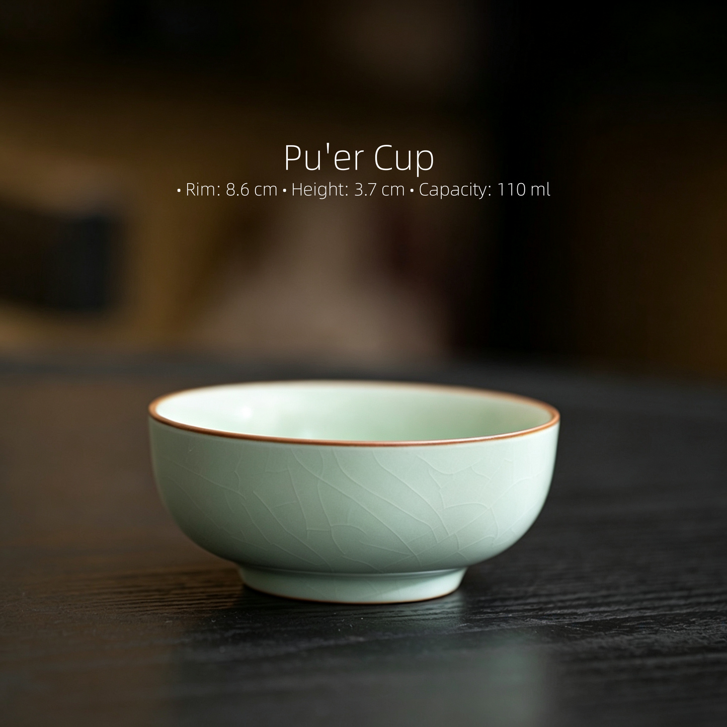 手工制作冰裂釉茶杯，多种款式可选，适用于品茶与咖啡